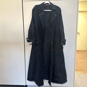 Denim Matrix Coat